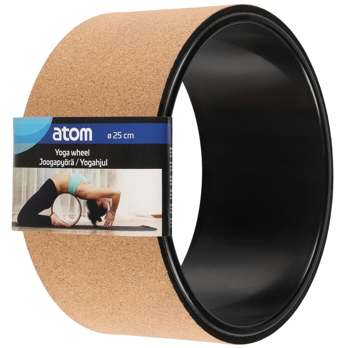 Yoga wheel Cork 25 cm