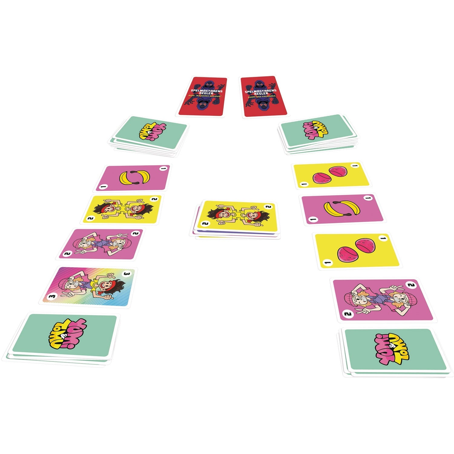 Yumi and Tomu card game