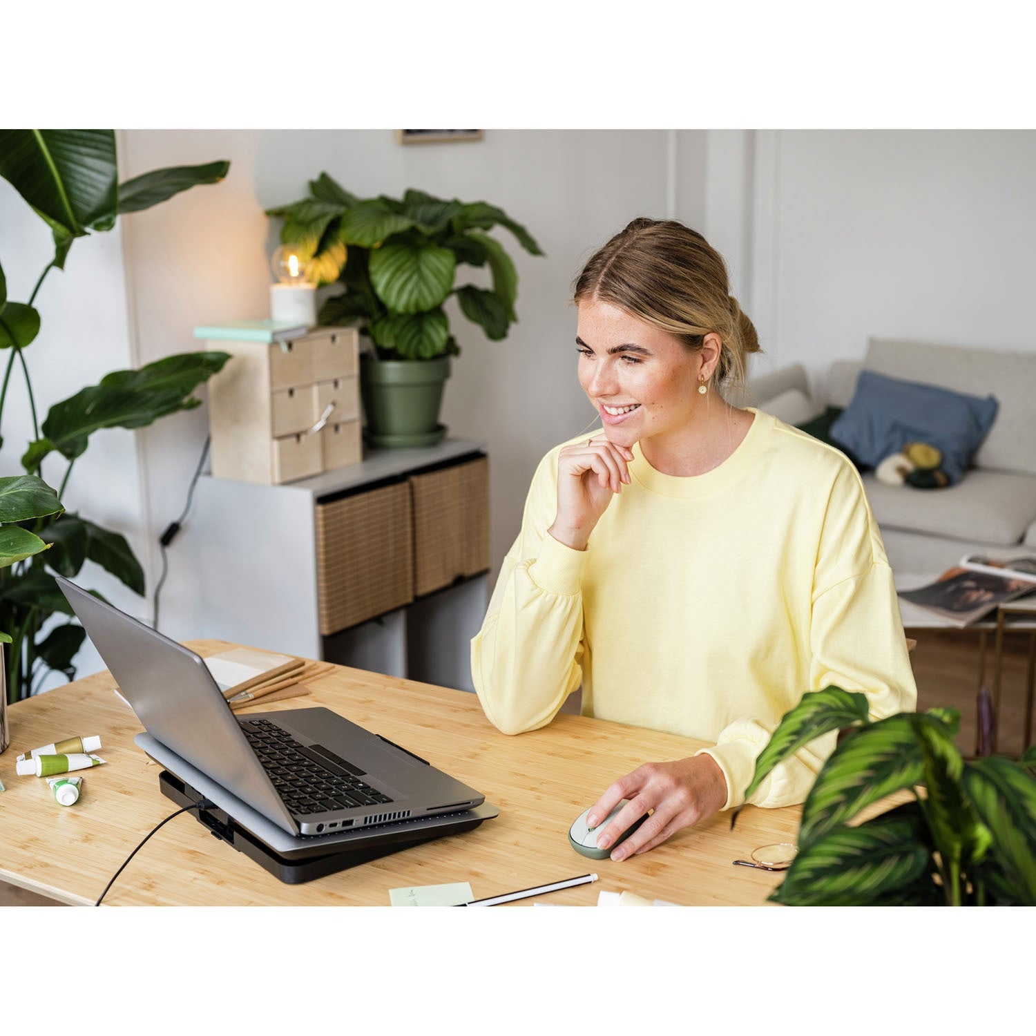 Yvi+ Wireless mouse Eco-design Green