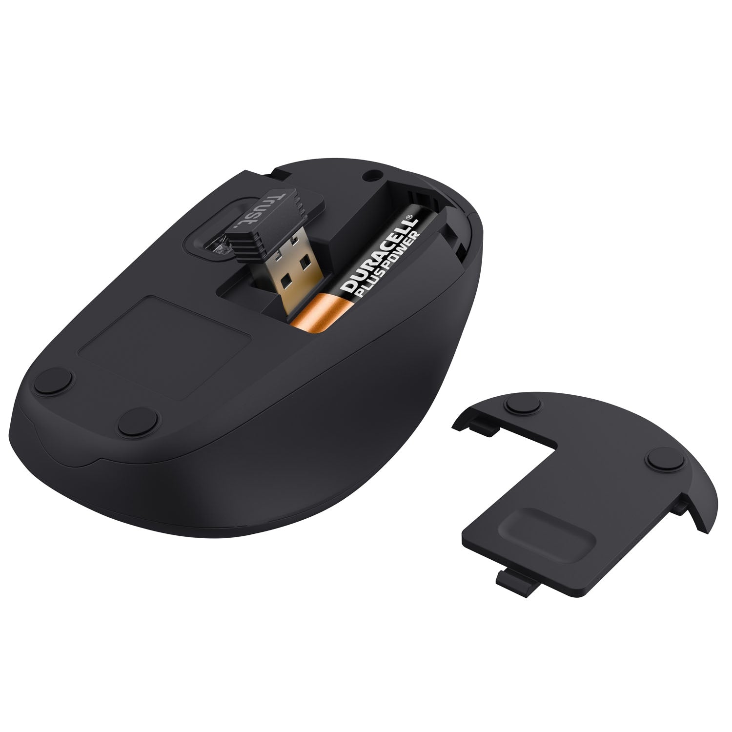 Yvi+ Wireless mouse Eco-design Red