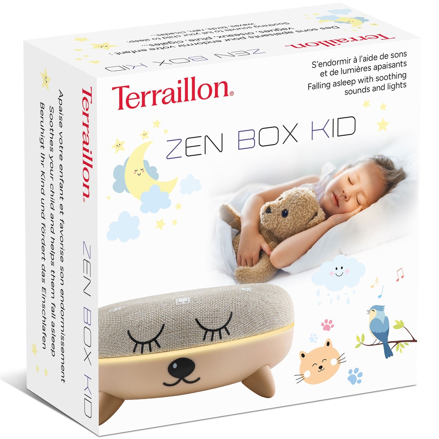 Zen Box Kid sound box Soothing sounds, 8 light moods & Bluetooth