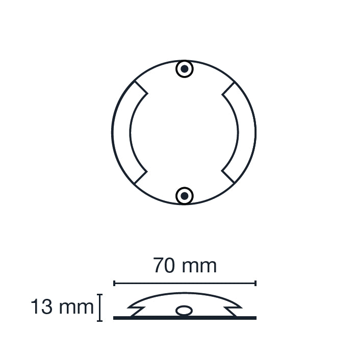Zenit Duo Wall/terrace fixture Black
