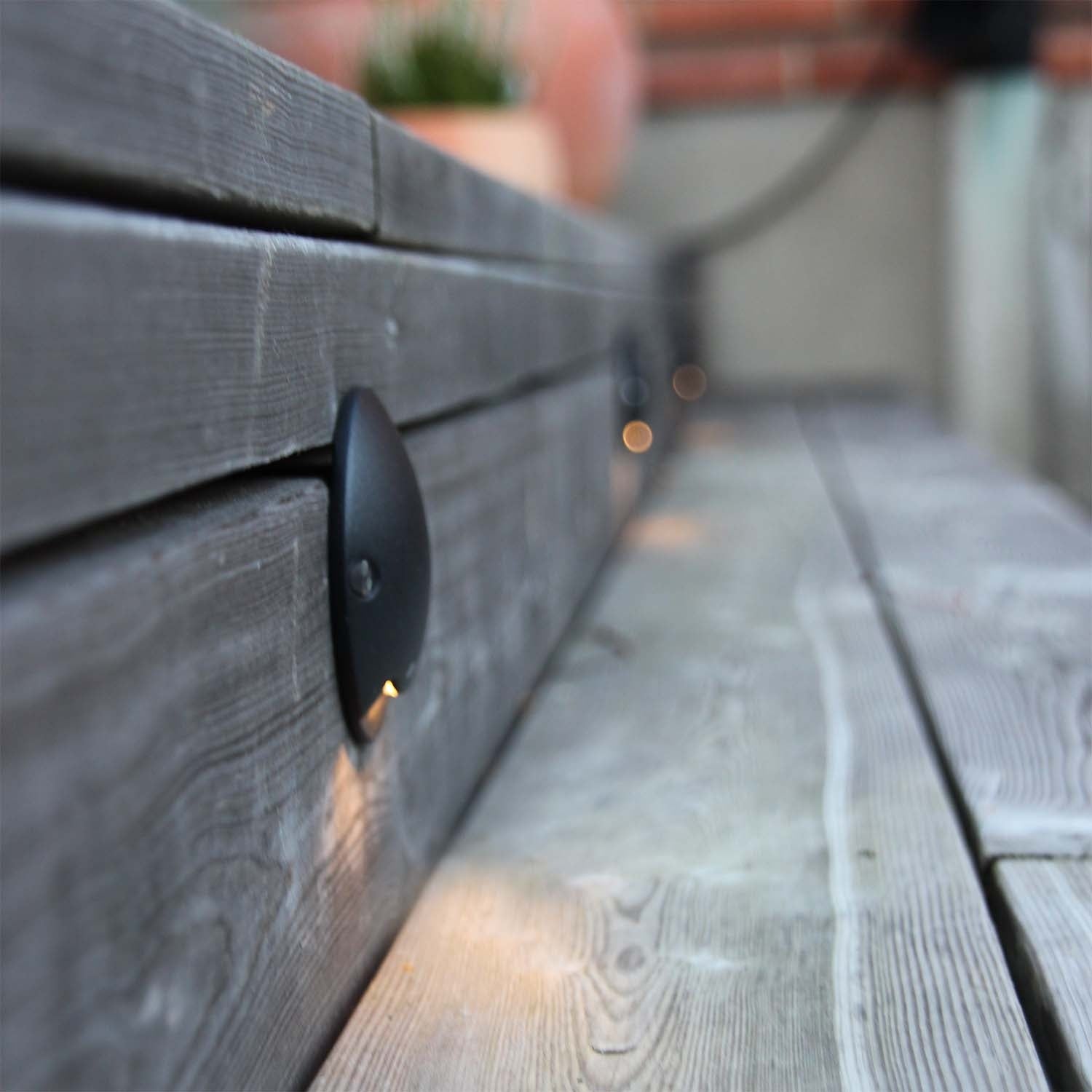 Zenit Wall/terrace fixture Black