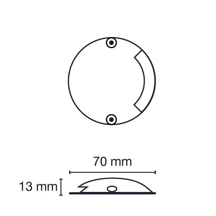 Zenit Wall/terrace fixture Black
