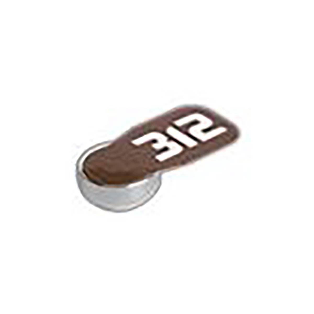 Zinc-Air Battery PR41 Type 312 | 1.4 V DC | 184 mAh | 8-Blister | Hearing aid | Silver