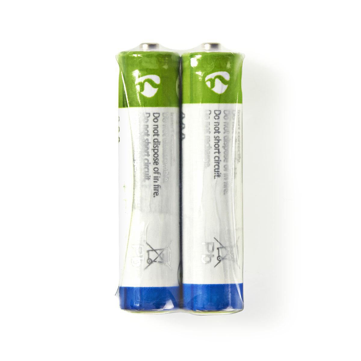 Zinc-Carbon Battery AAA | 1.5 V DC | Zinc coal | 2-shrink pack | R03 | Various units | Blue / Green / White