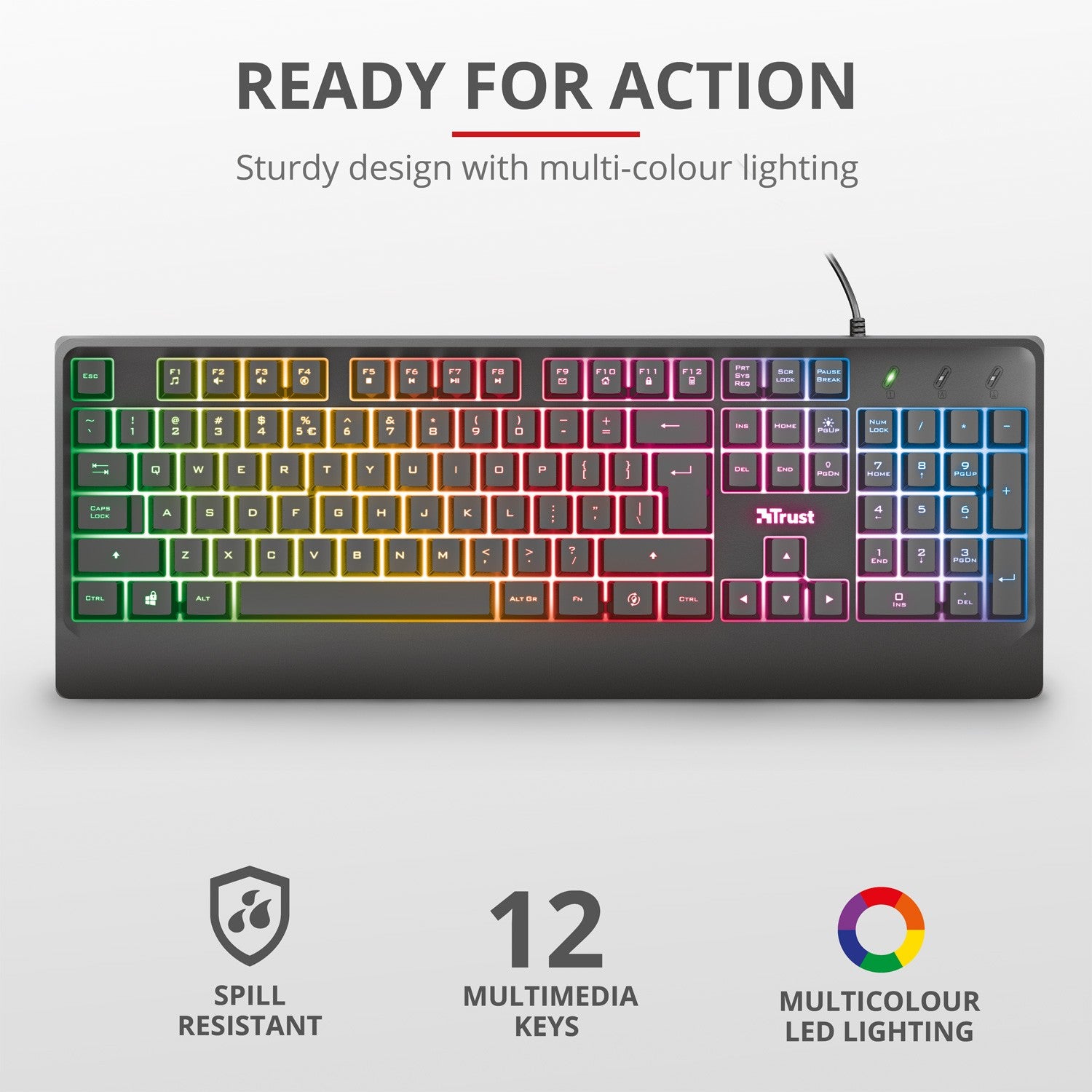 Ziva 4-in-1 Gaming bundle (RGB keyboard version)