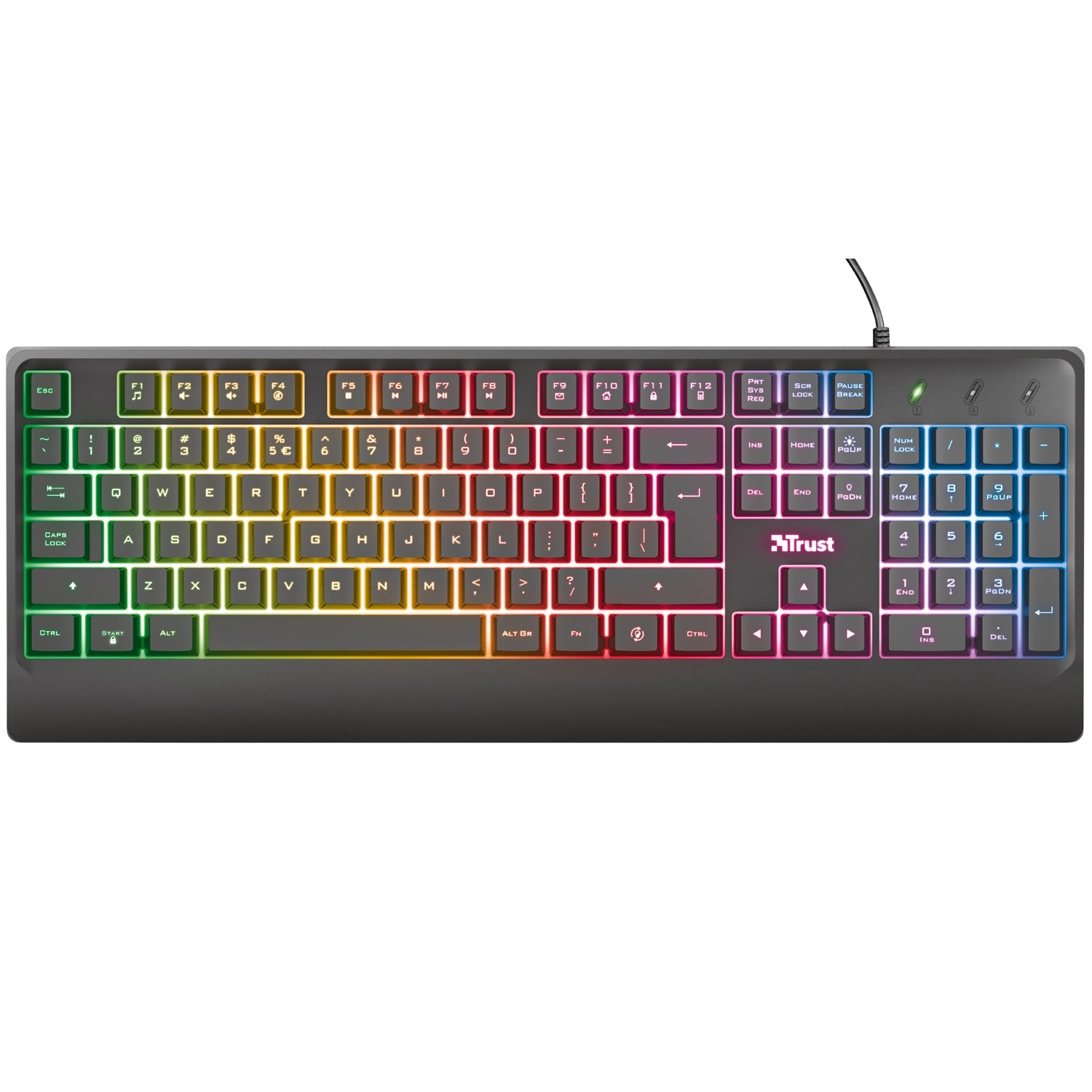 Ziva Gaming keyboard LED Nordic