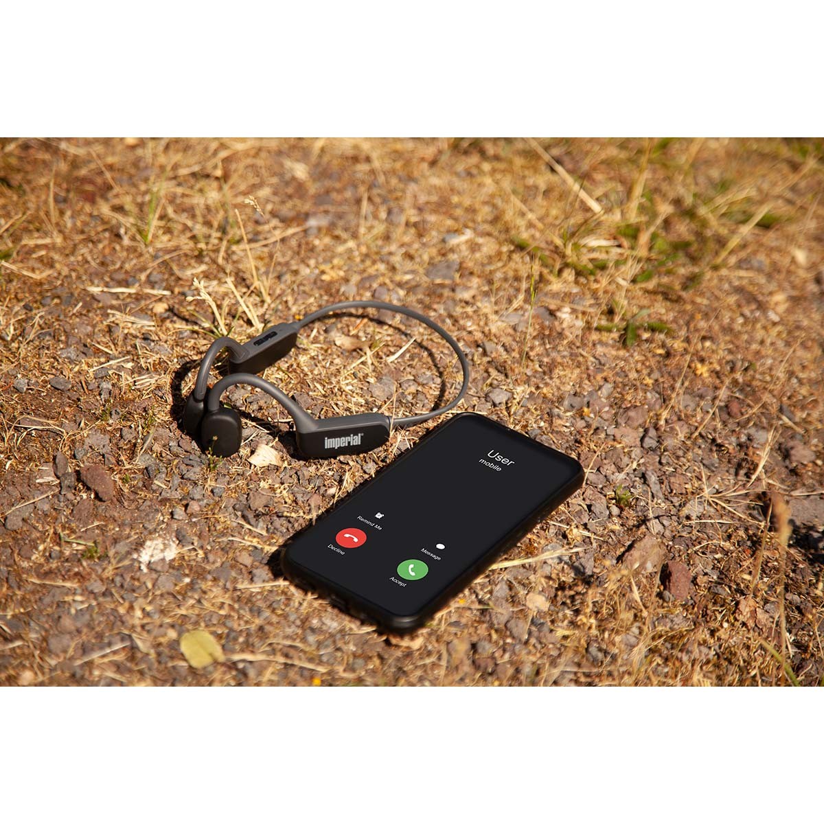 bluTC active 2 Bone Conduction Headphones Black