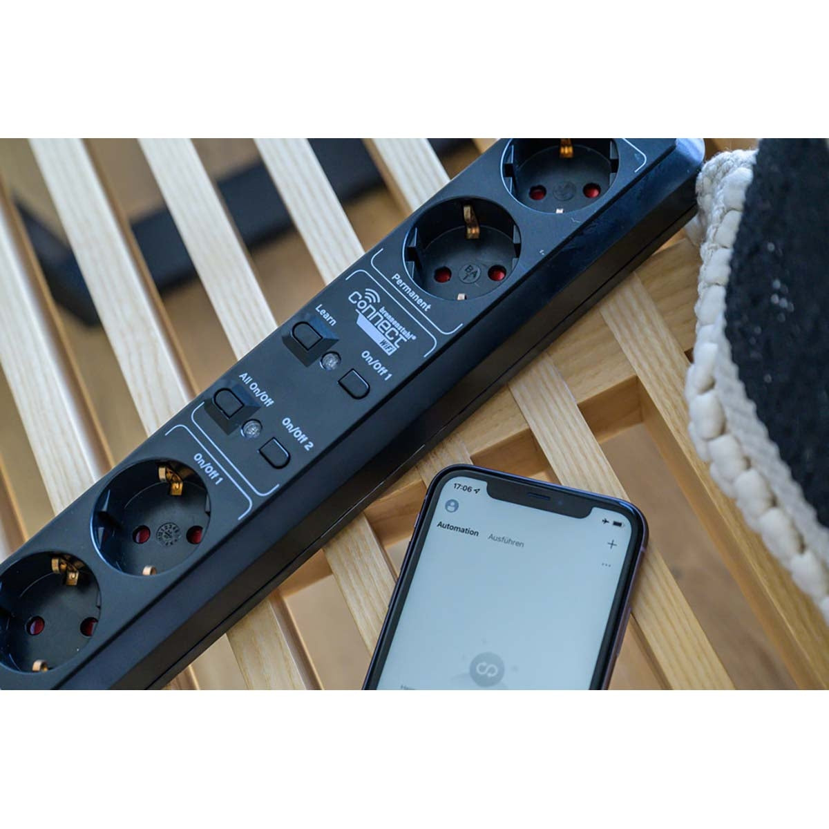 brennenstuhl®Connect Eco-Line Smart socket with 6-way timer function