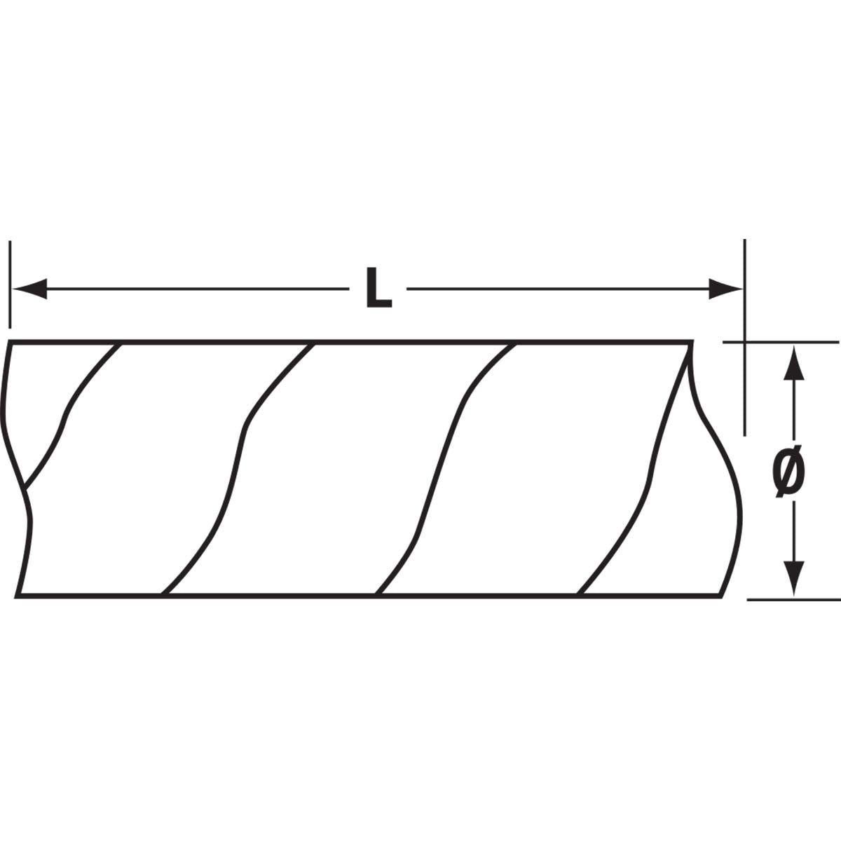cable Tube 20 mm 2.50 m Grey