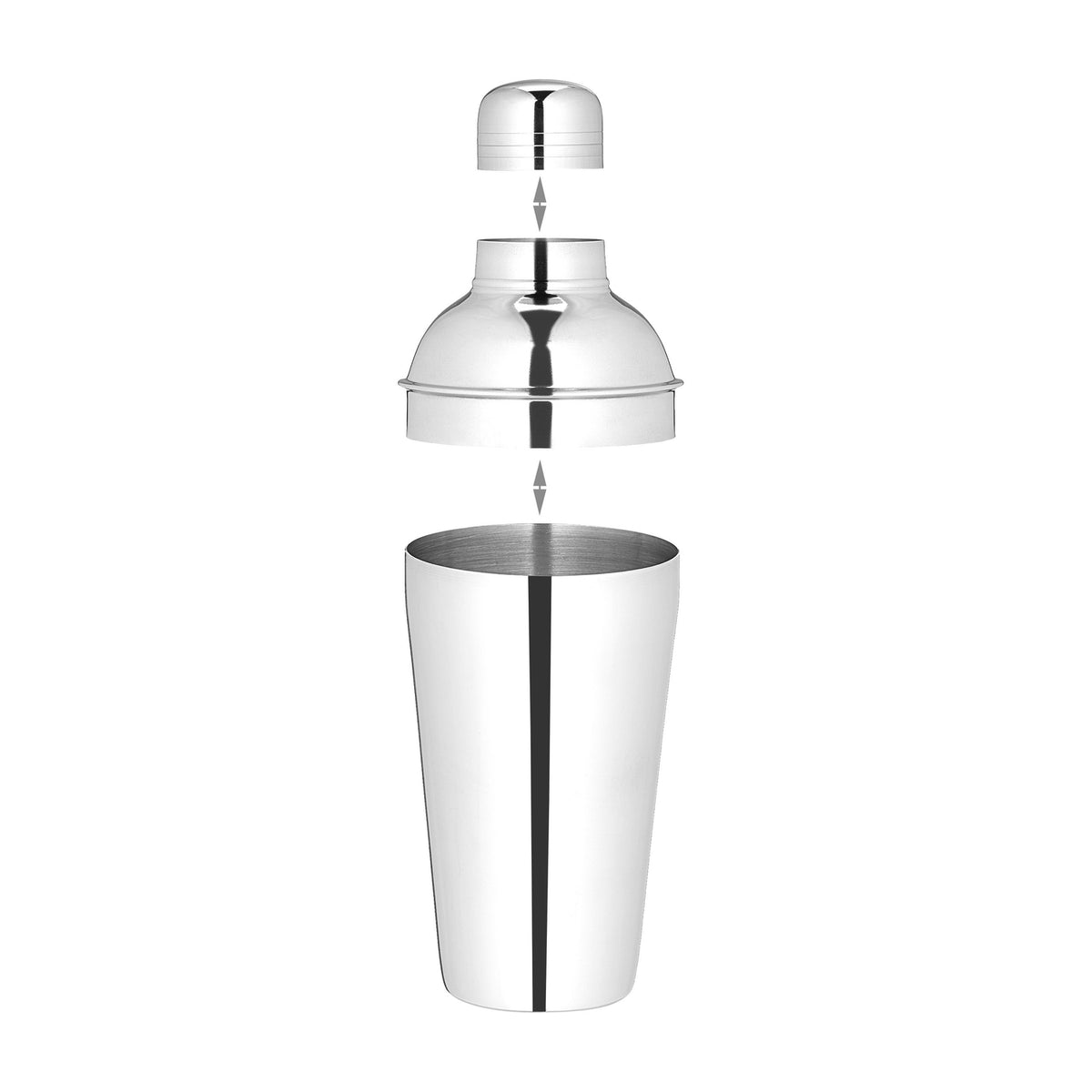 cocktail shaker set in 5 parts