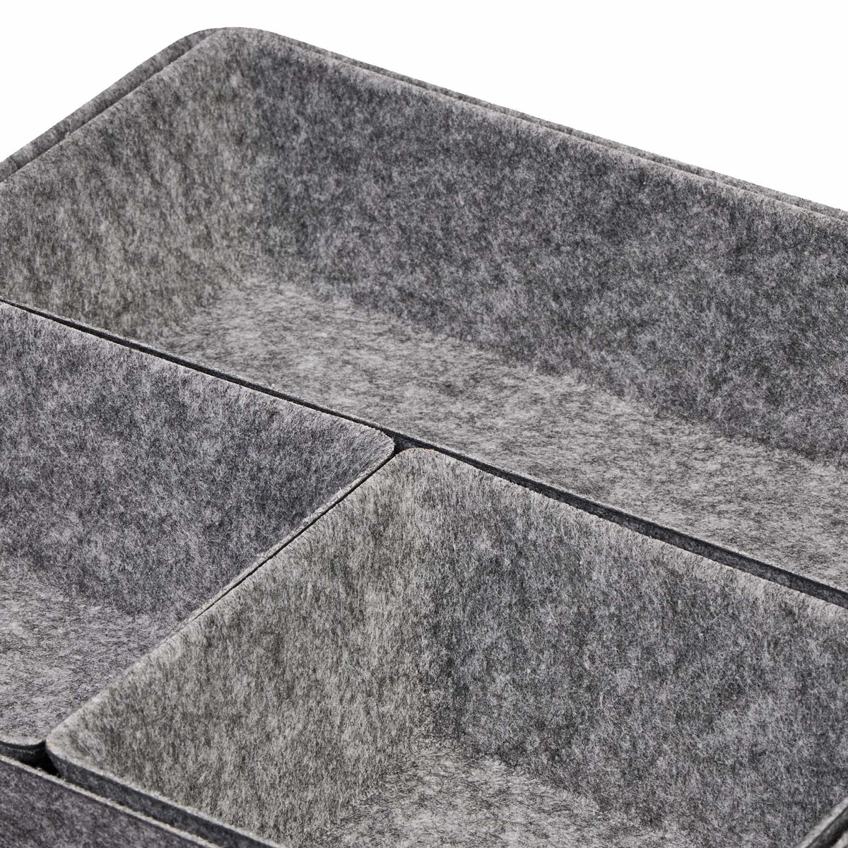 drawer divider in felt in 4 parts