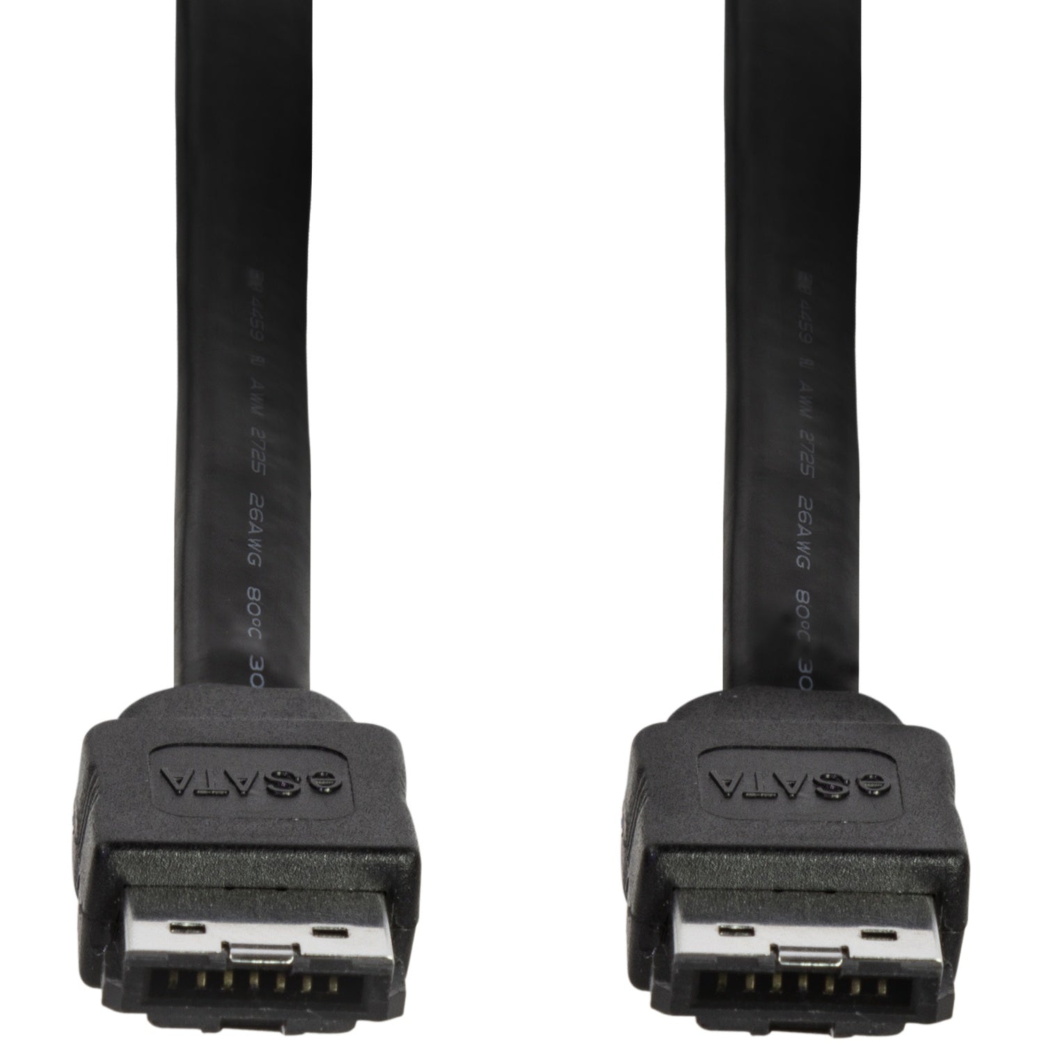 eSATA cable Male/Male 6 Gbps 0.75m