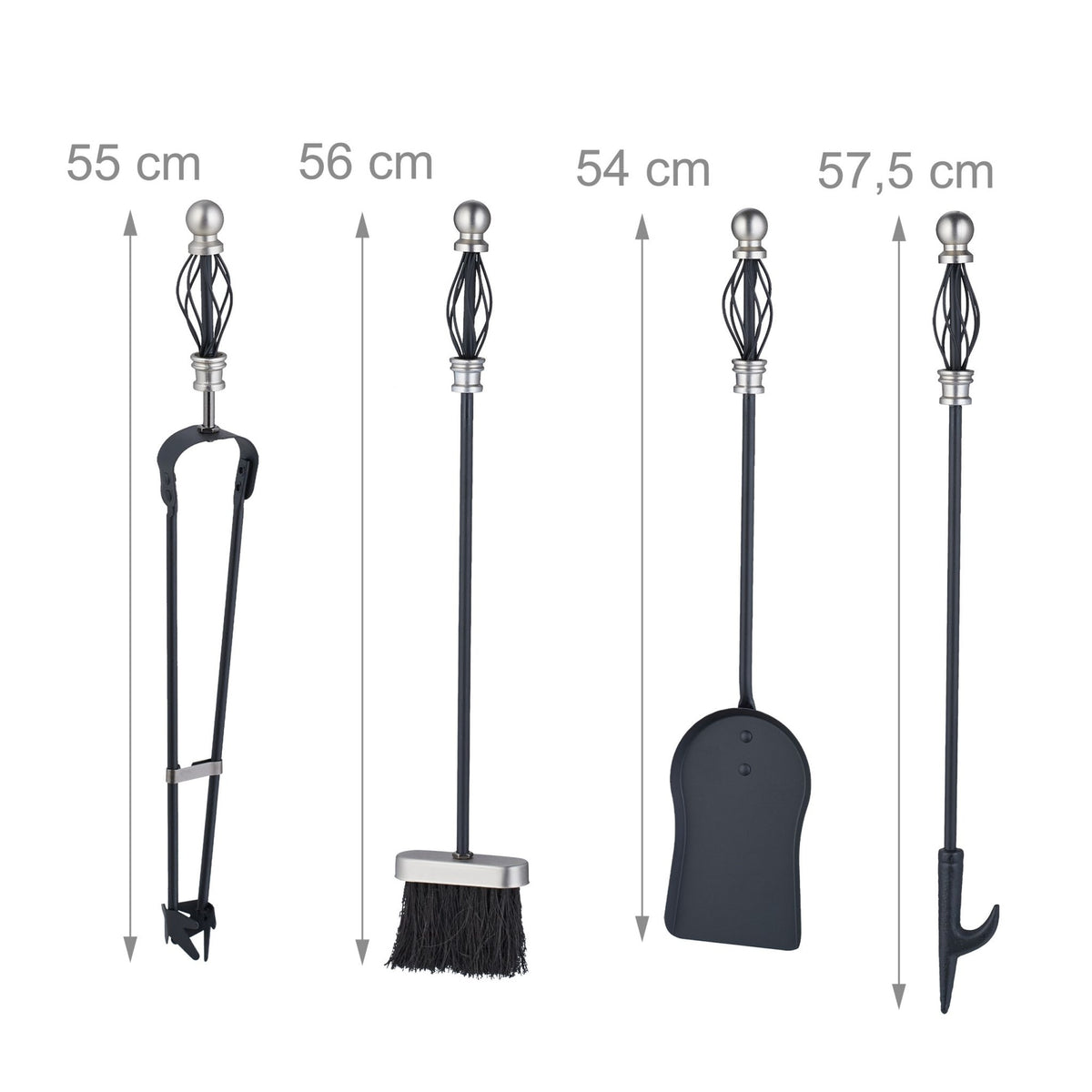 fireplace set in 5 parts