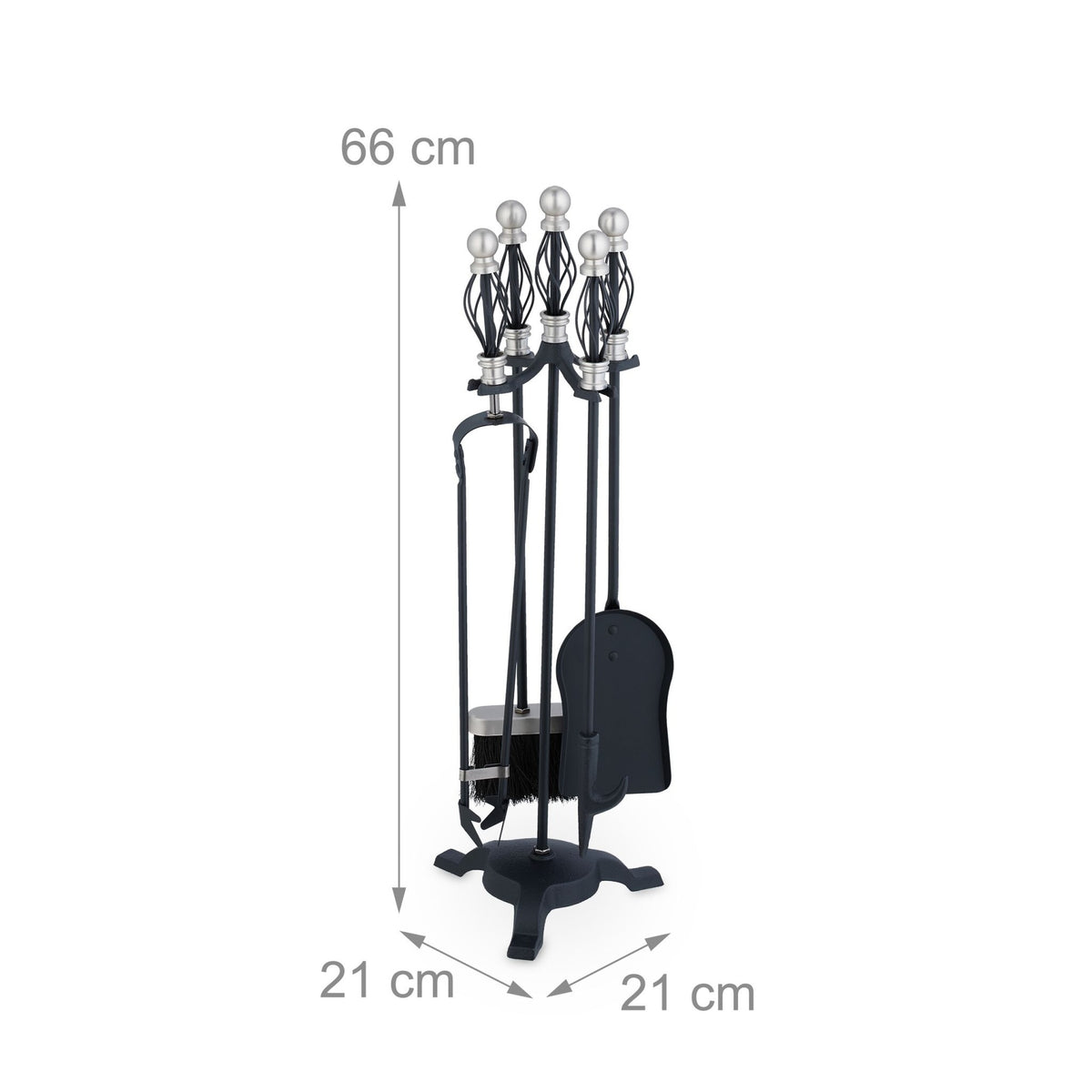 fireplace set in 5 parts