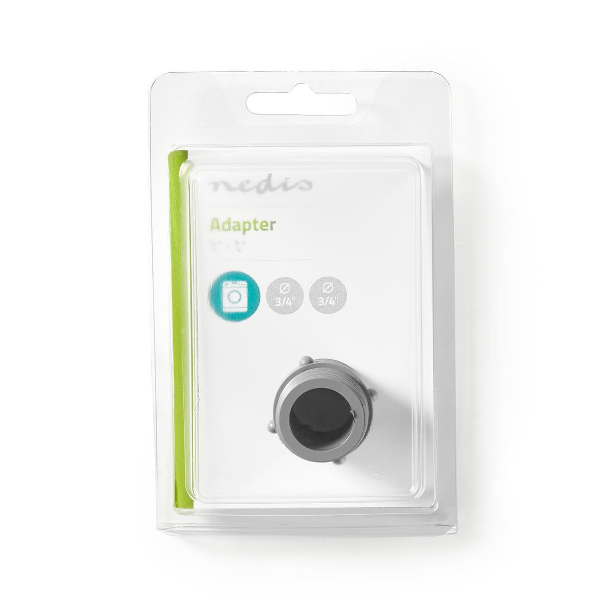 hose coupling | 3/4'' | 3/4'' | Plastic | Gray