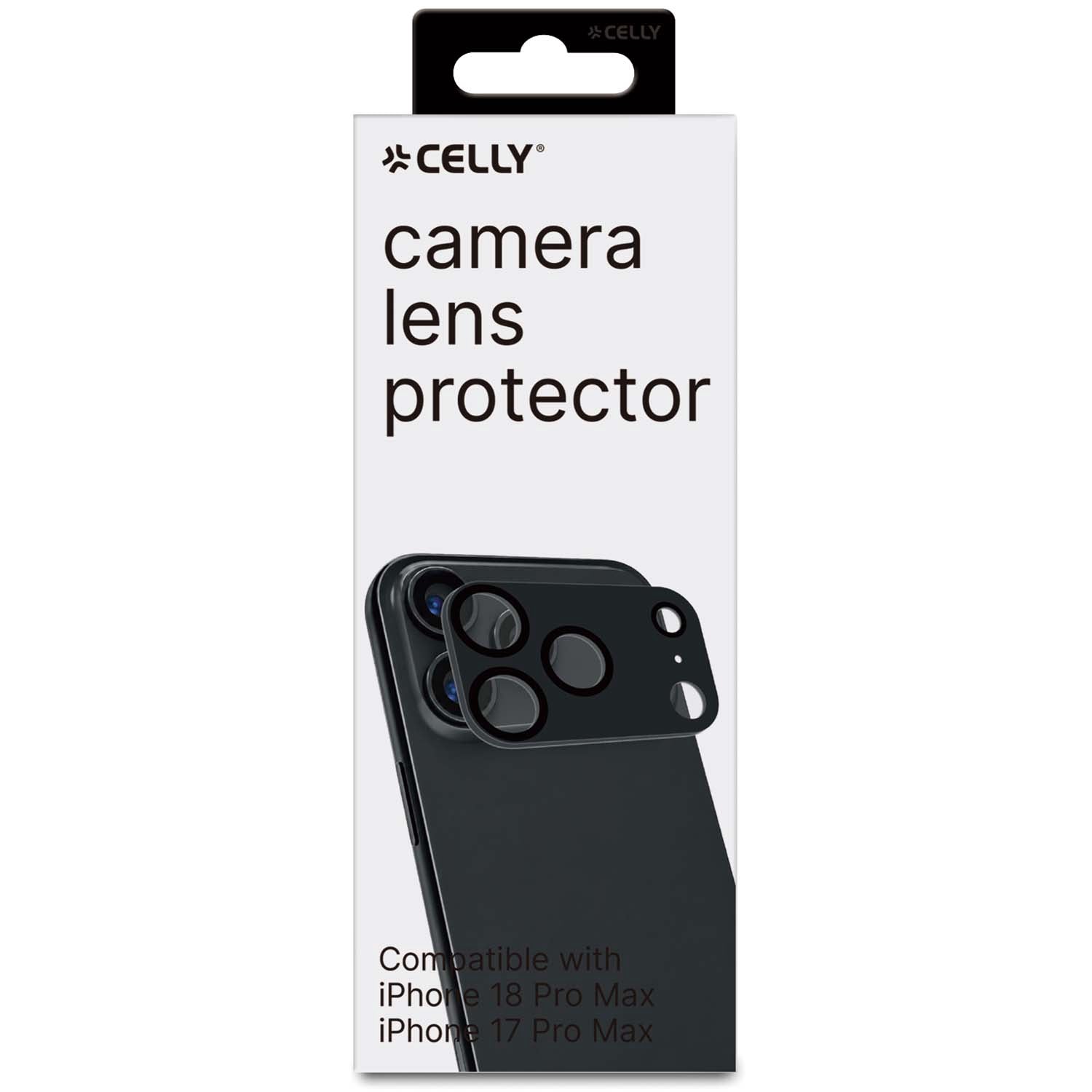 iPhone 18/17 Pro Max Camera Lens Protector, Dark Silver