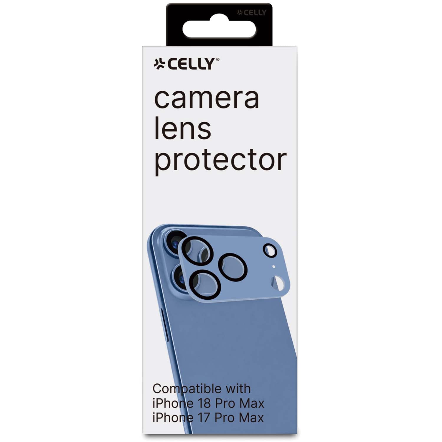 iPhone 18/17 Pro Max Camera Lens Protector – Light Blue