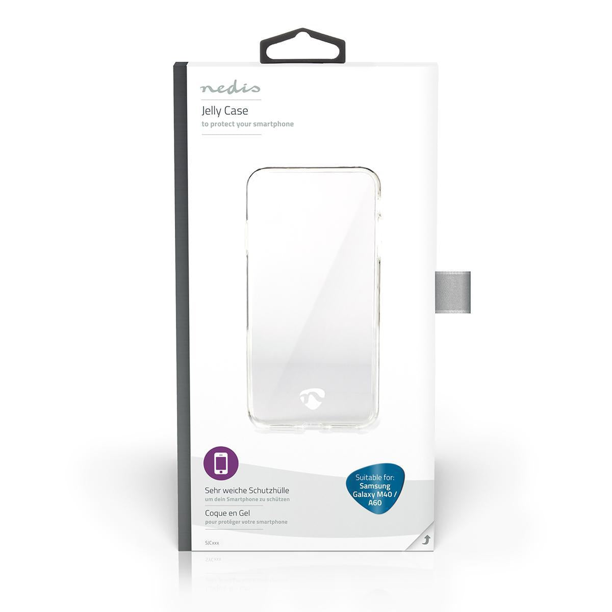 jelly shell | Used for: Samsung | Samsung Galaxy M40 / A60 | Transparent | TPU