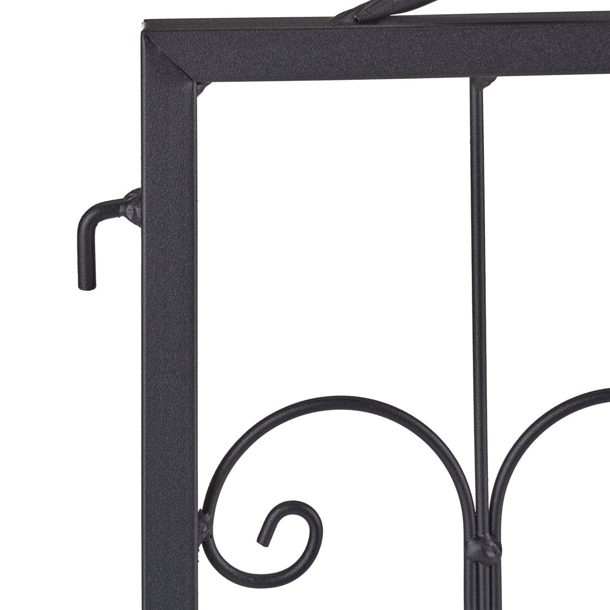 metal bed rail, 4 parts