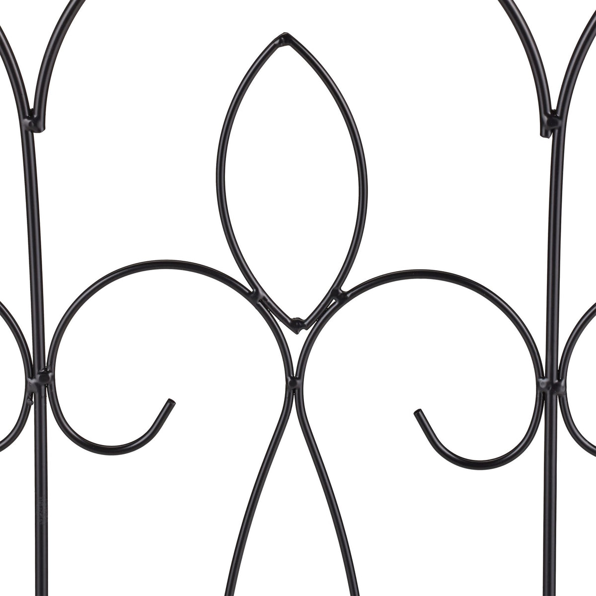 metal flower bed fence in 6 parts