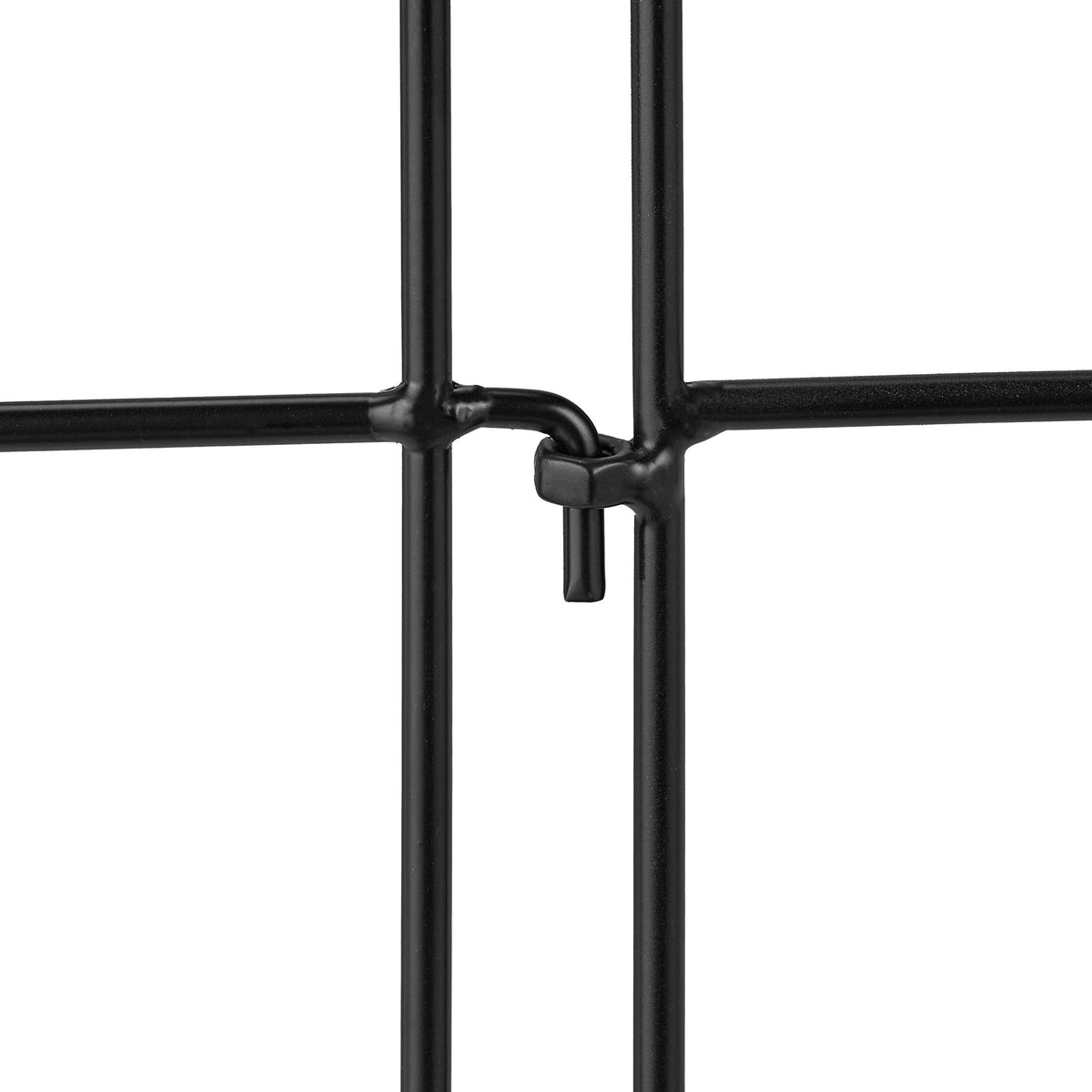 metal flower bed fence in 6 parts