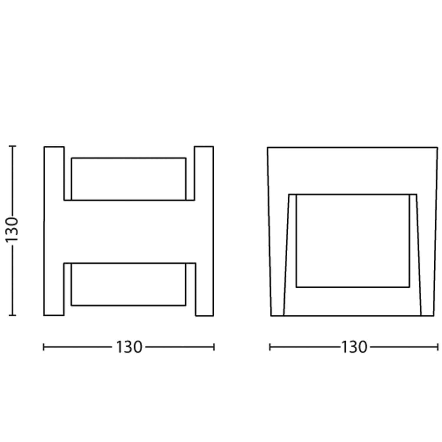 myGarden Arbor Wall lamp LED