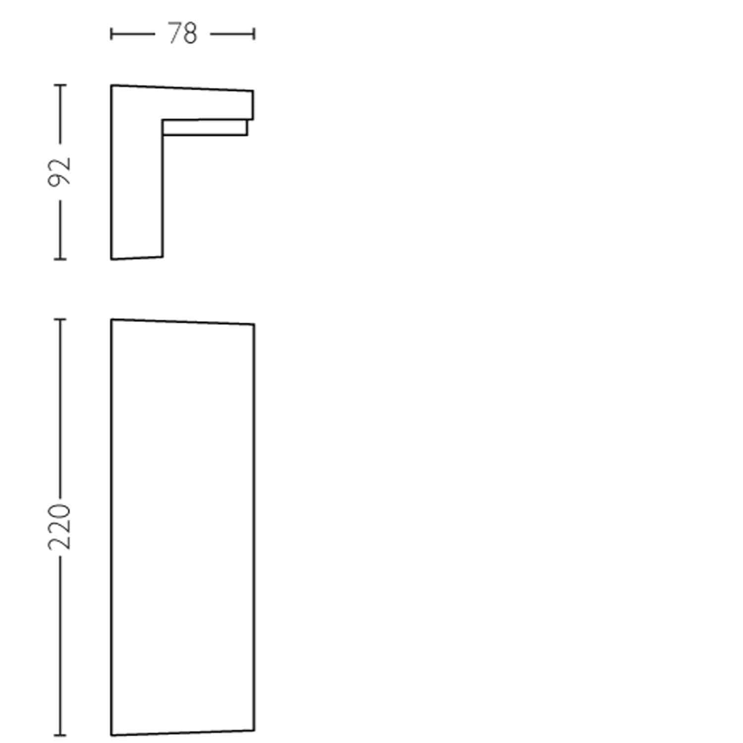 myGarden Bustan Wall lamp LED