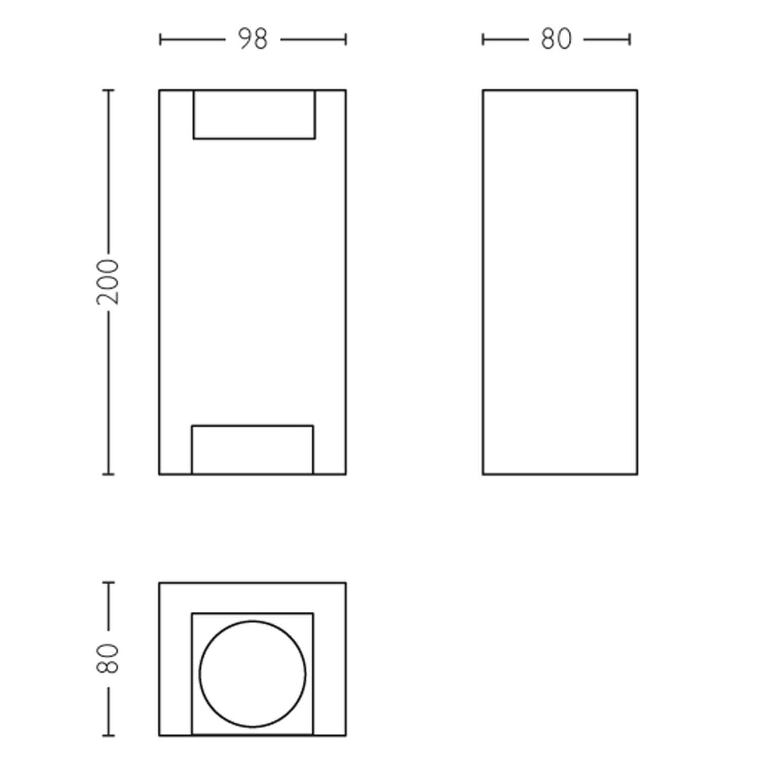 myGarden Trowel Wall lamp Alu