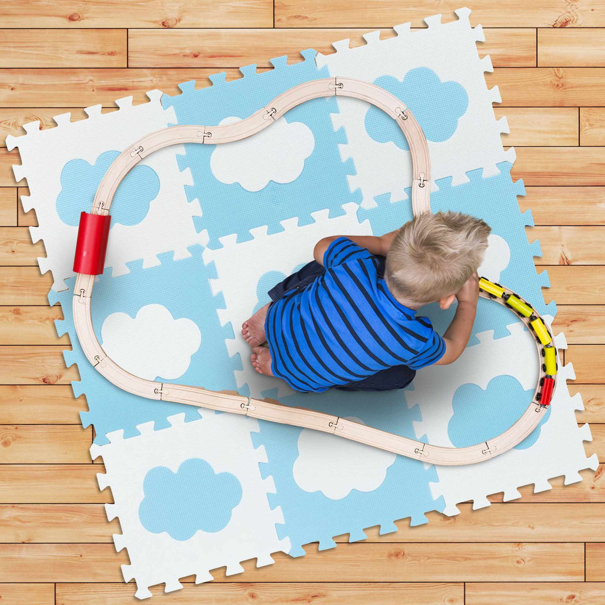 puzzle mat with 18 pieces Cloud