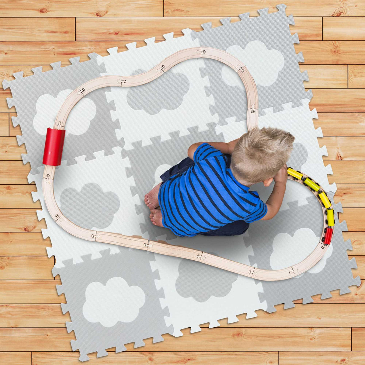 puzzle mat with 18 pieces Cloud