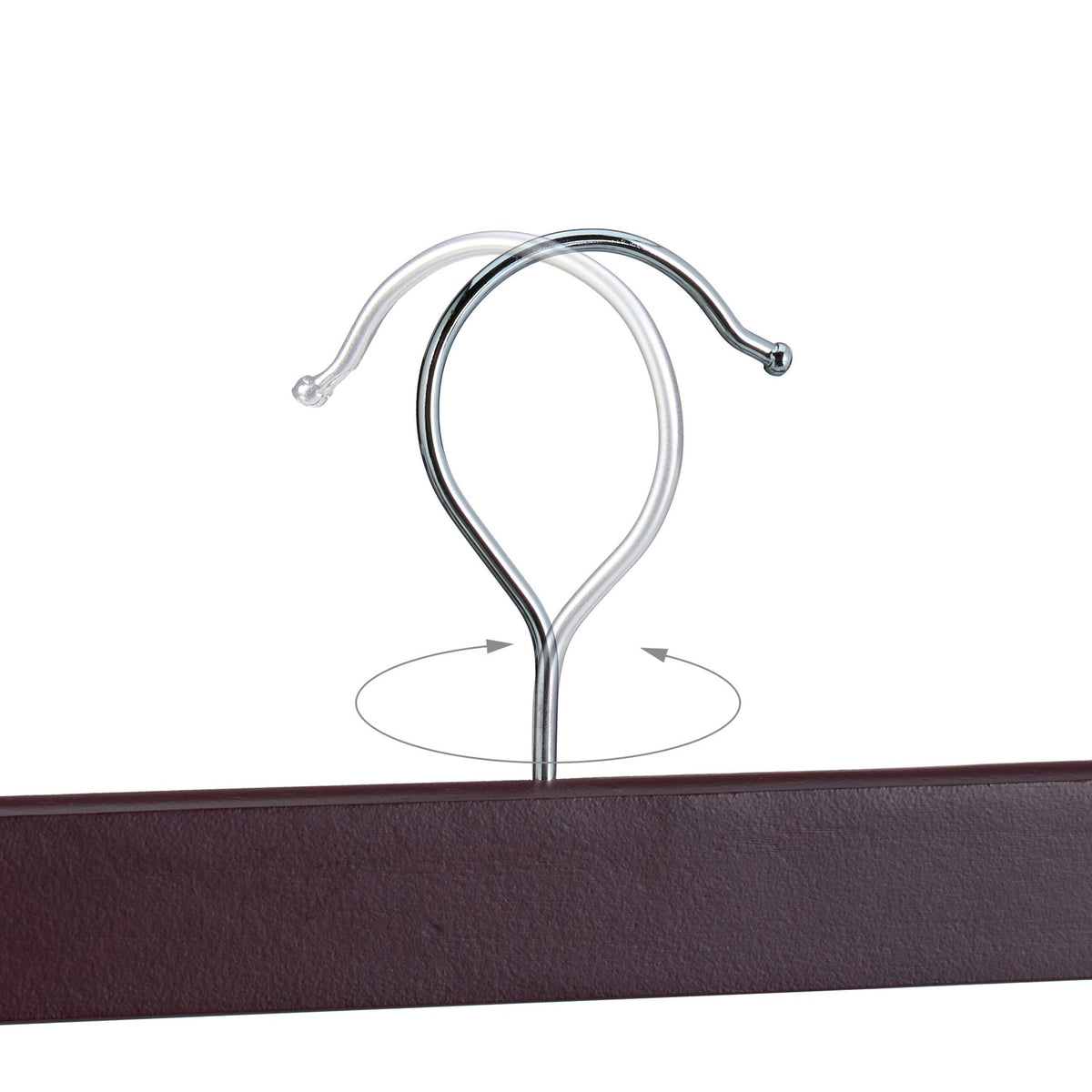 set of 12 wooden hangers