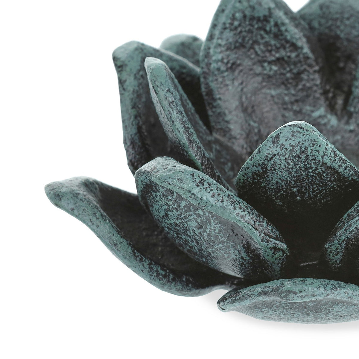 set of 2 Lotus-shaped tea light holders