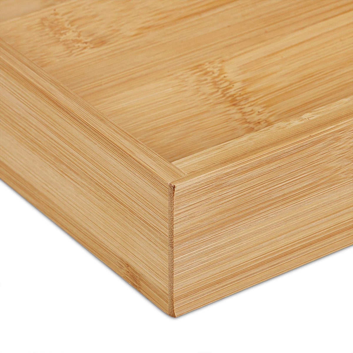 set of 2 bamboo spice racks for drawers