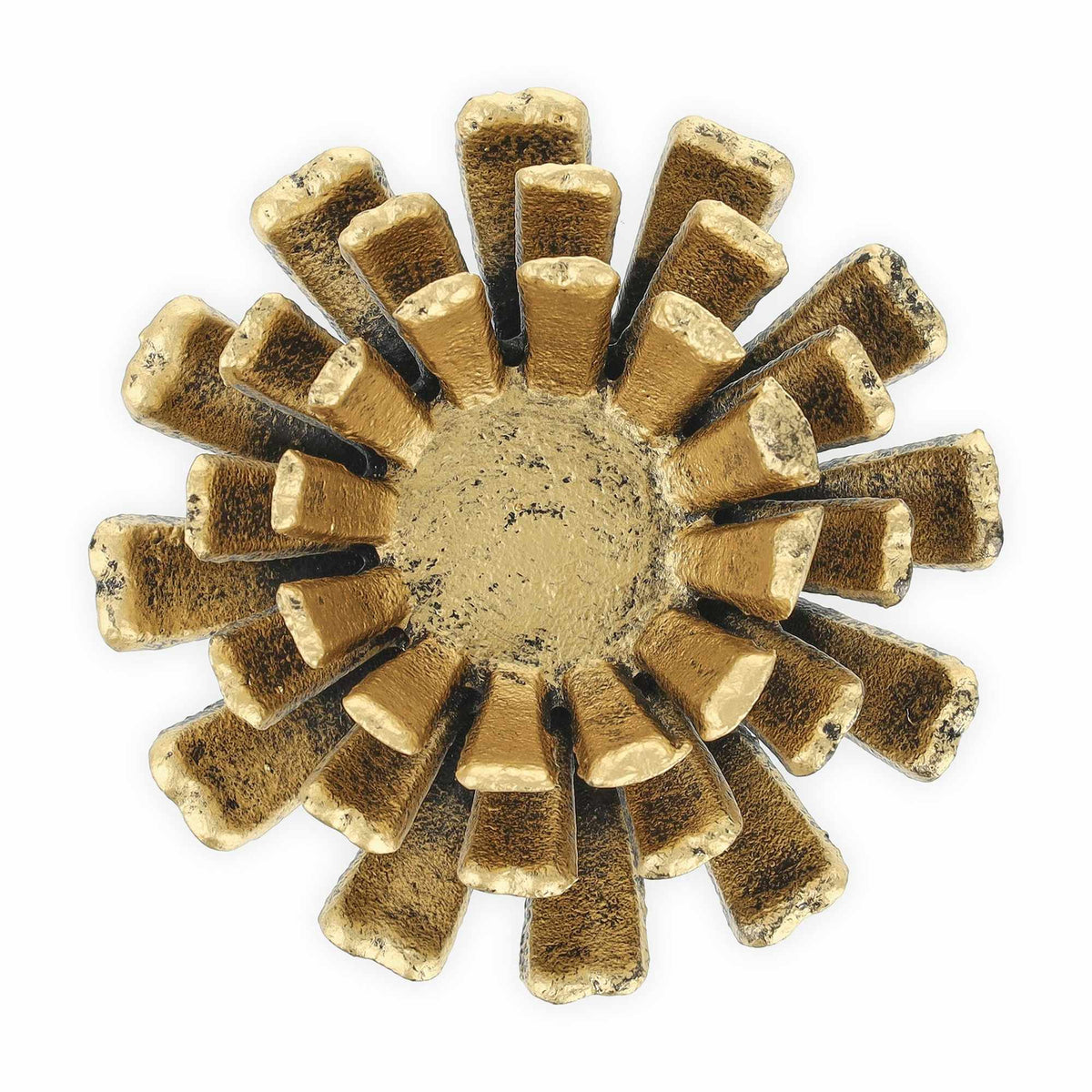 set of 2 flower-shaped tealight holders