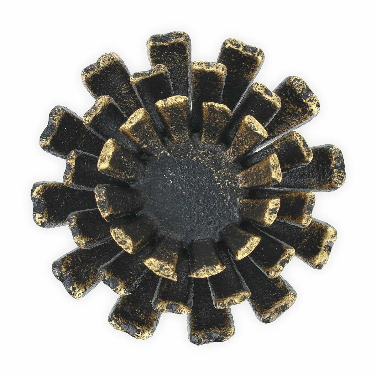 set of 2 flower-shaped tealight holders