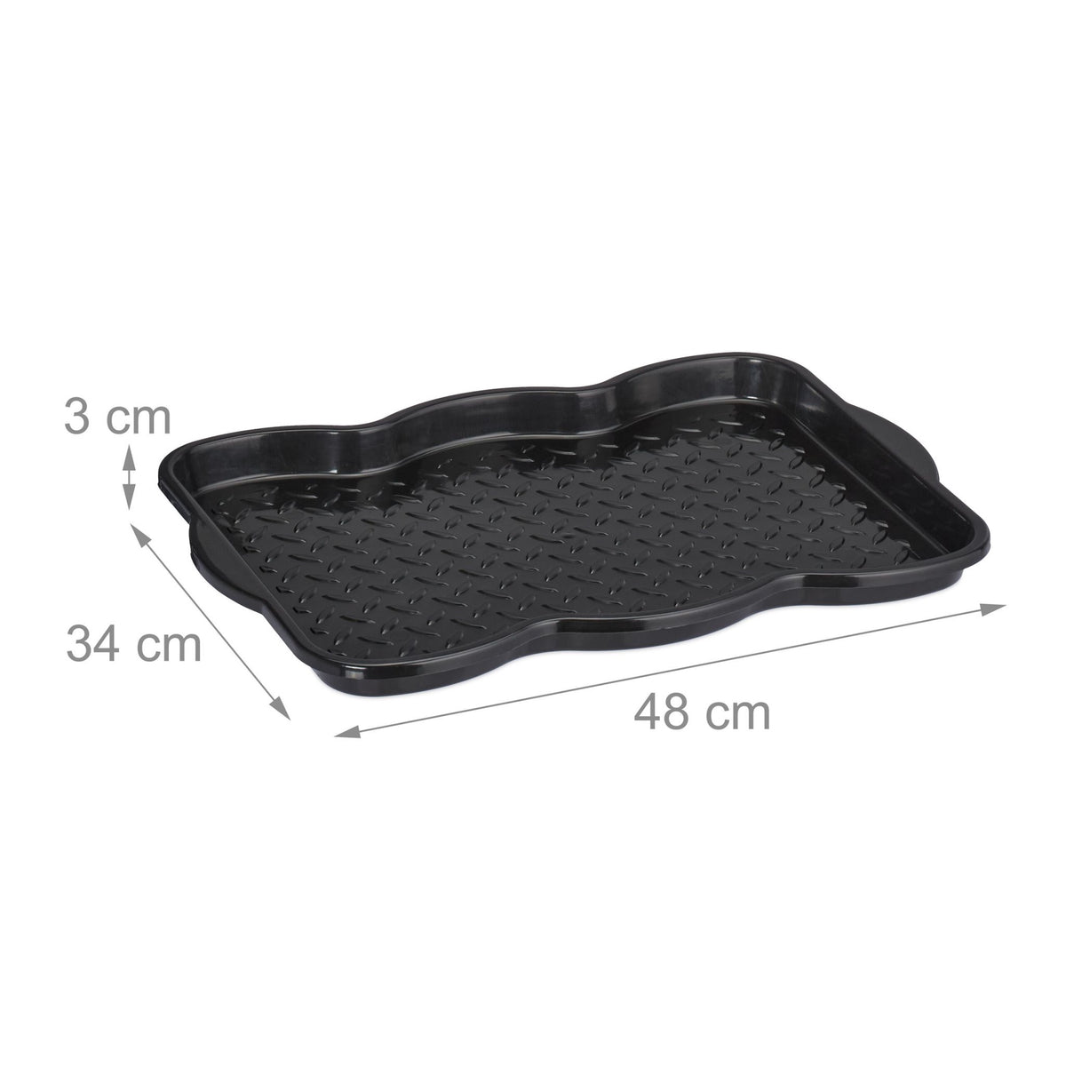 set of 3 drip trays for 2 pairs of shoes