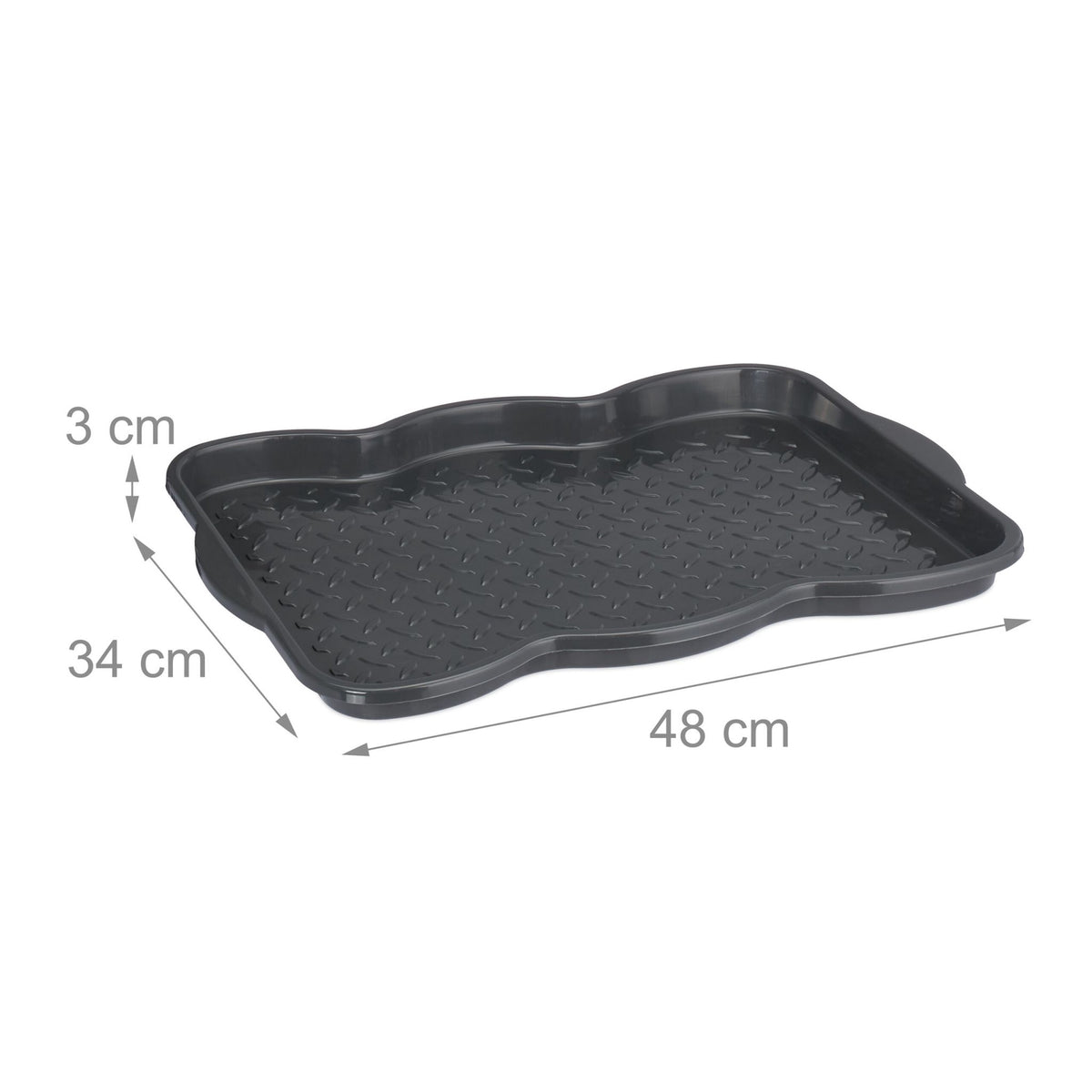 set of 3 drip trays for 2 pairs of shoes