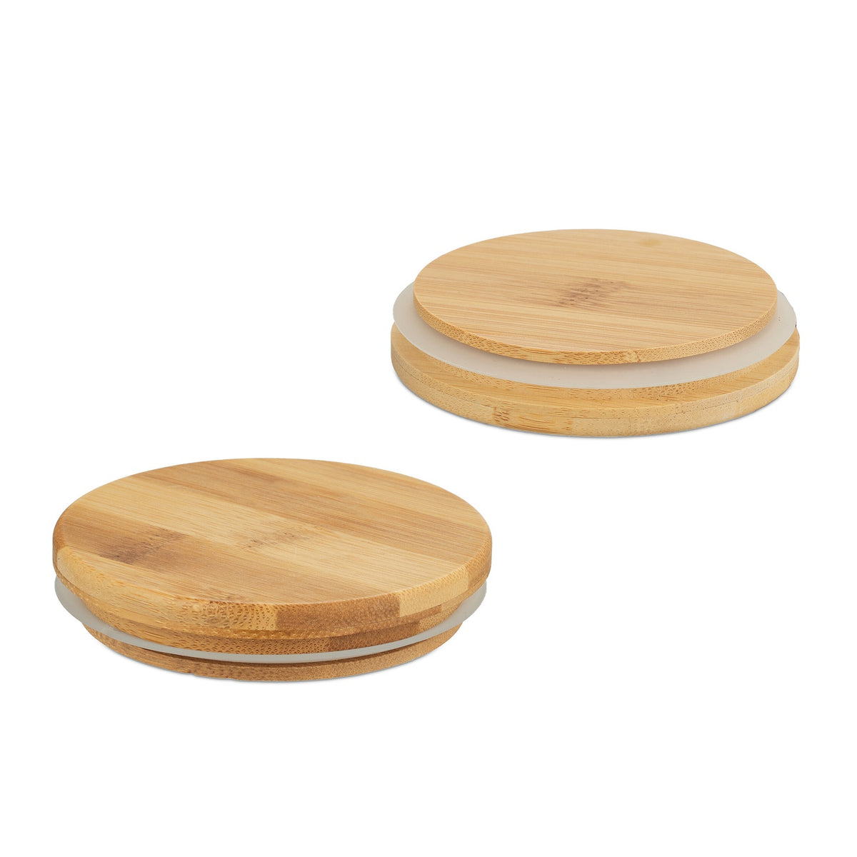 set of 3 storage jars with lids 1500 ml