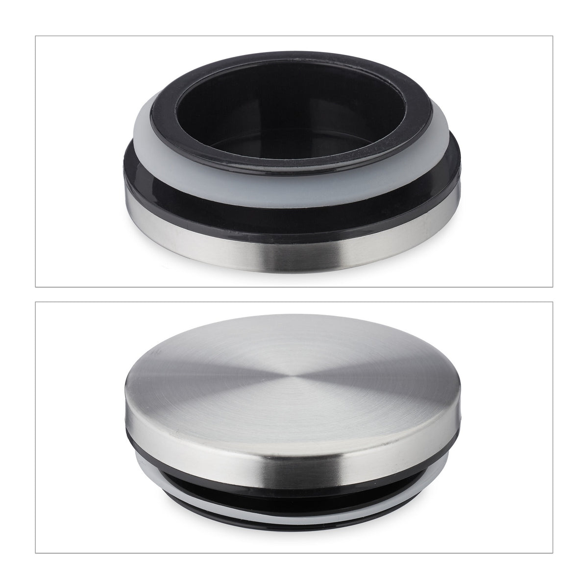 set of 3 storage jars with lids 700 ml
