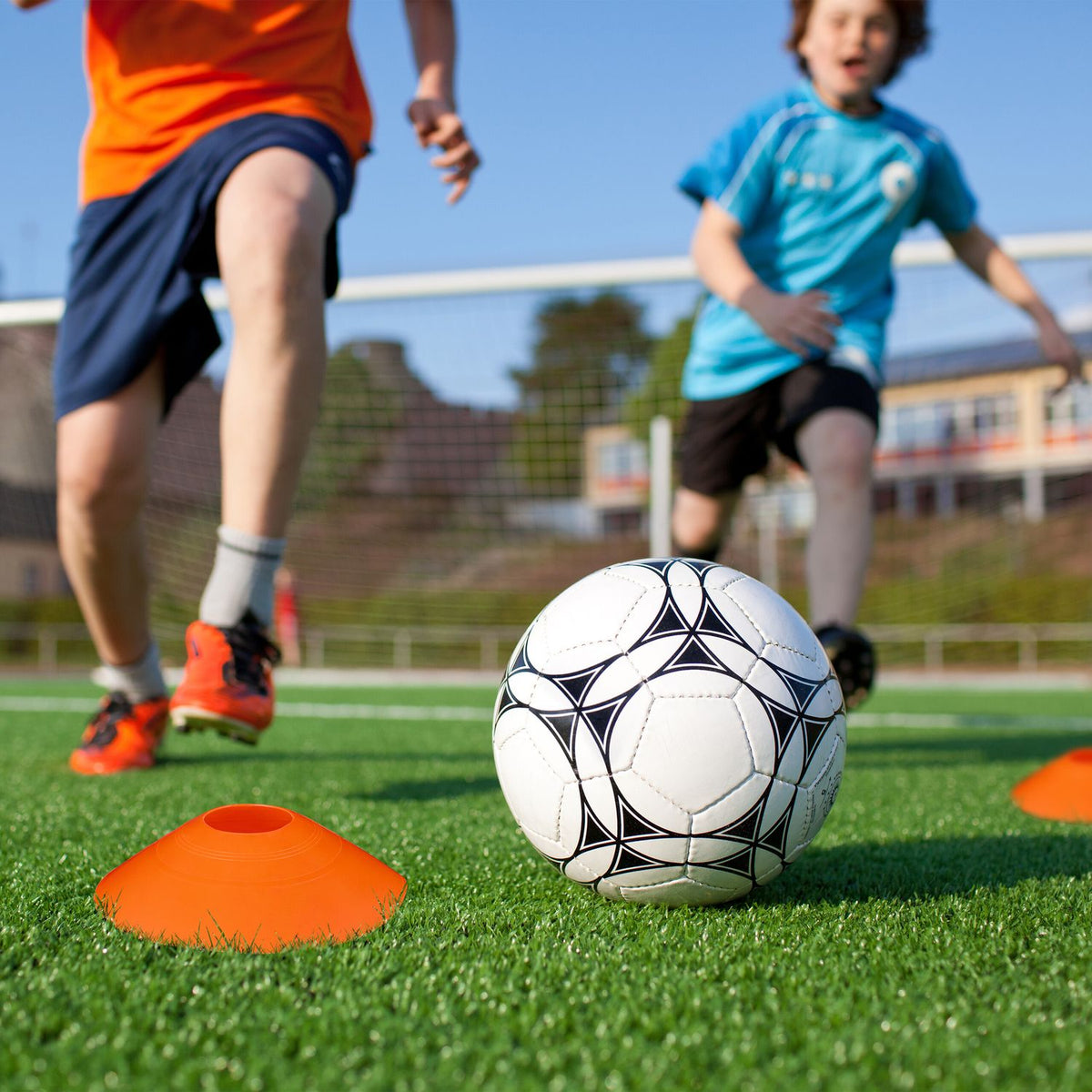 set of 50 soccer marking cones