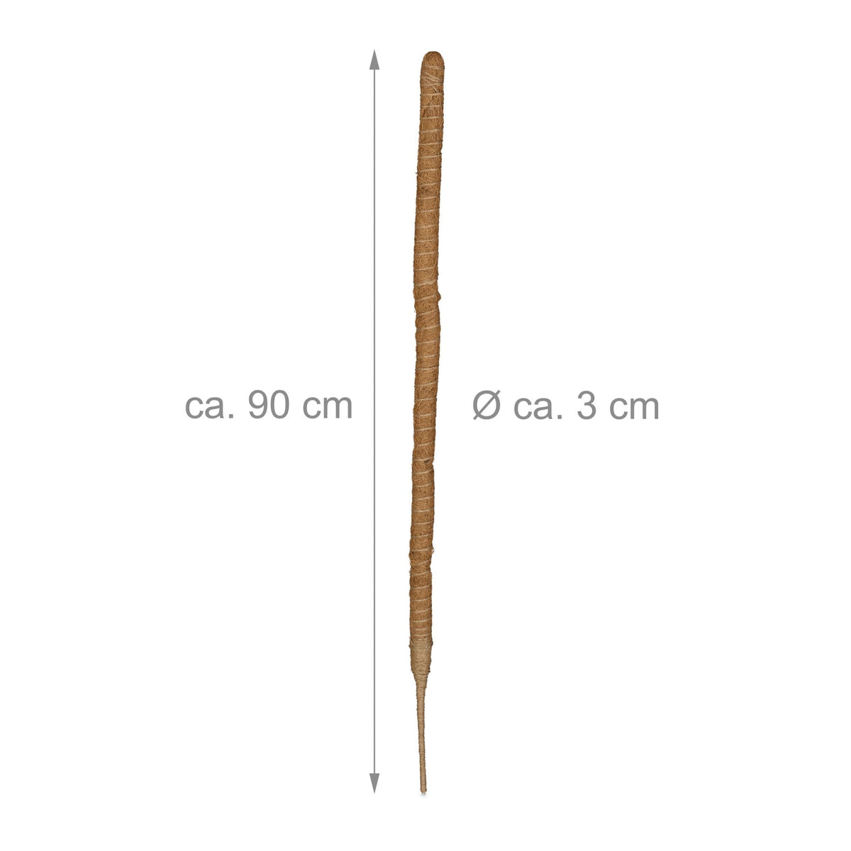 set of 5 coconut sticks 90 cm