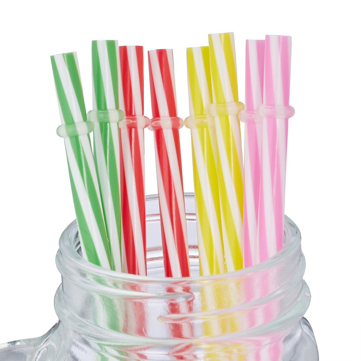 set of 8 drinking glasses with lids Fruit