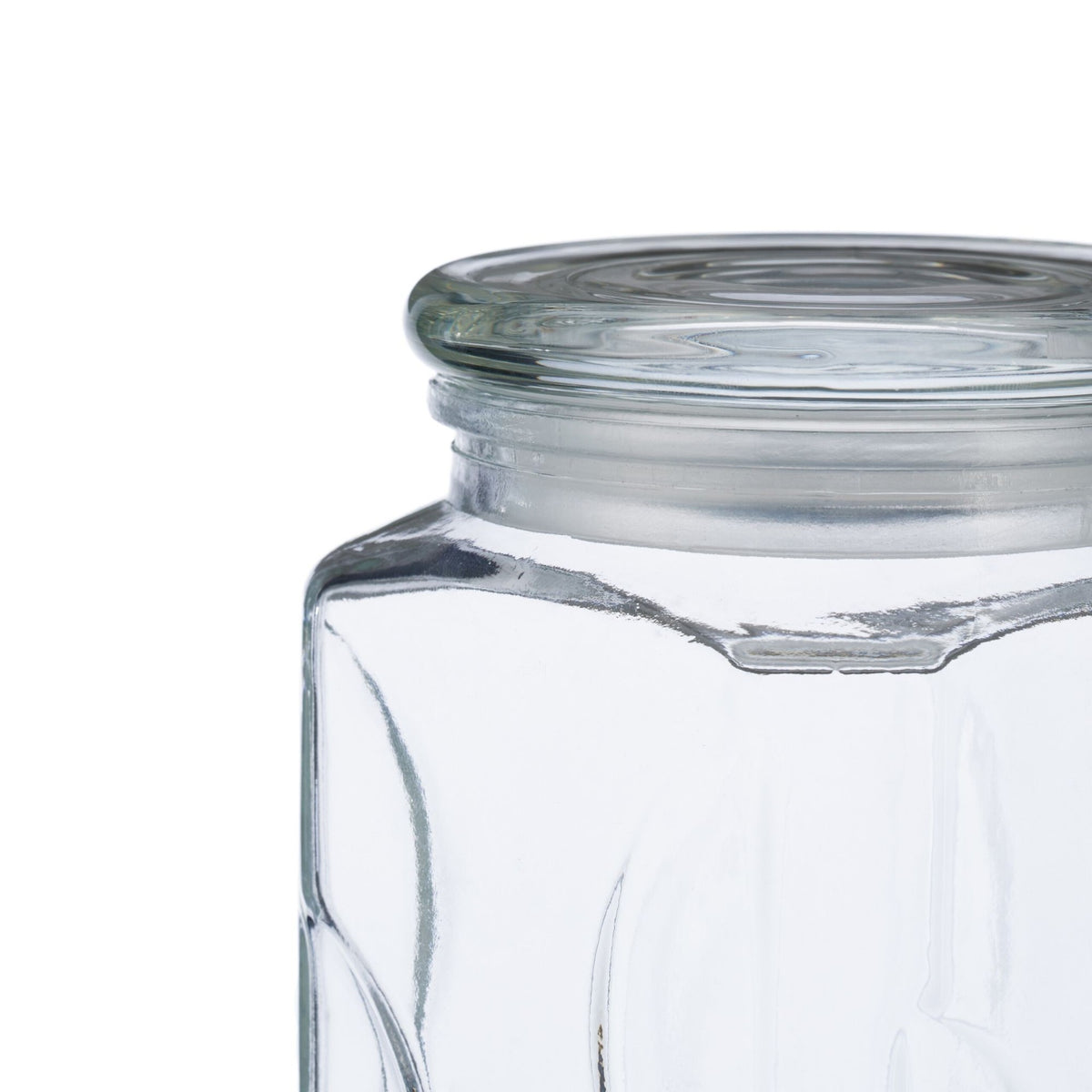 set of 8 storage jars with lids 750 ml