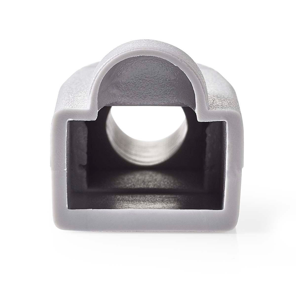strain relief sleeve | RJ45 | PVC | Gray | Plastic bag | 10 pieces.