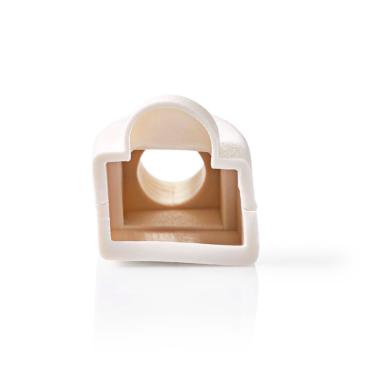 strain relief sleeve | RJ45 | PVC | White | Box | 10 pieces.