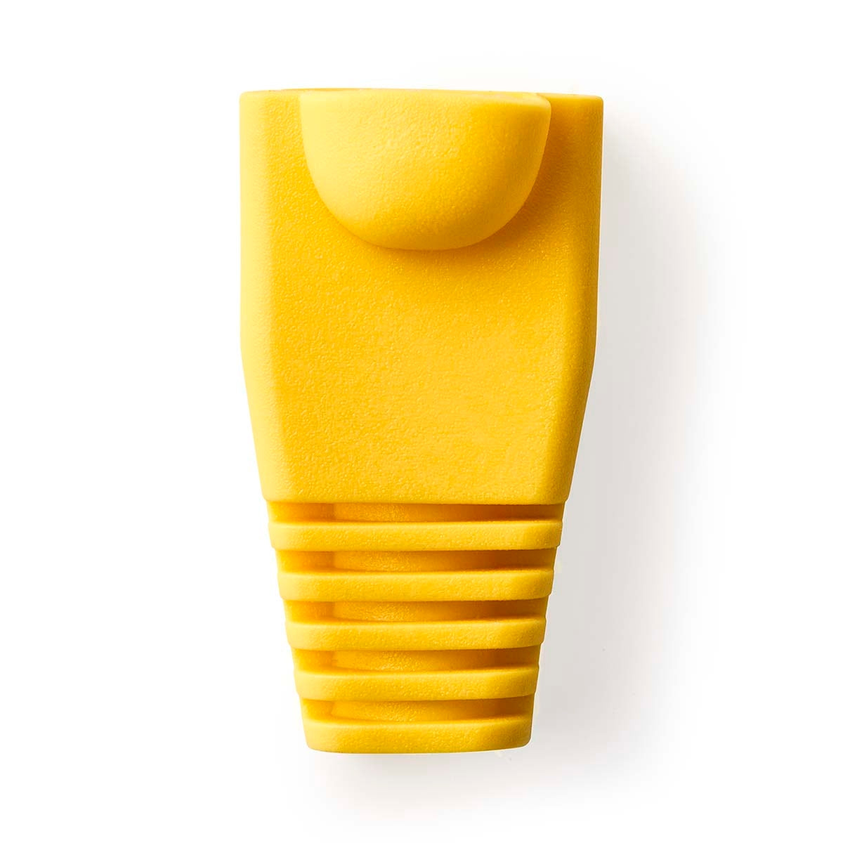 strain relief sleeve | RJ45 | PVC | Yellow | Plastic bag | 10 pieces.
