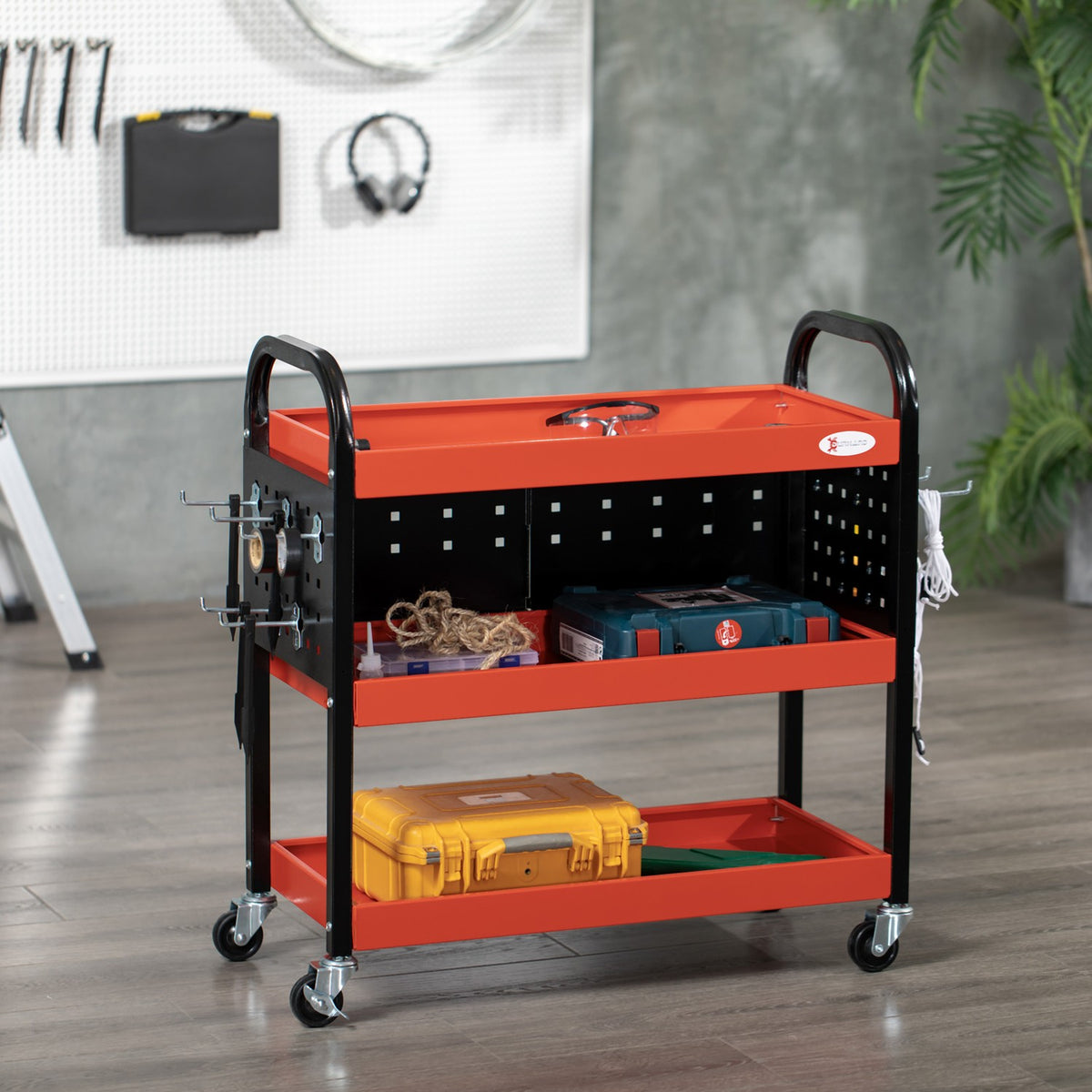 100 Kg Load Capacity, Red, For Garage