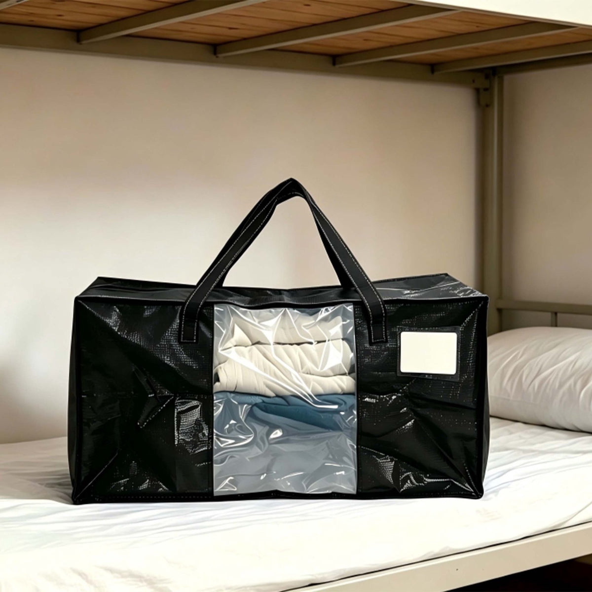 100L Black Storage Bags, Set of 4 – Waterproof, XXL Size